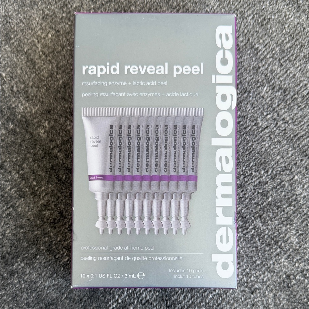dermalogica Rapid Reveal Peel - resurfacing enzyme plus lactic acid peel